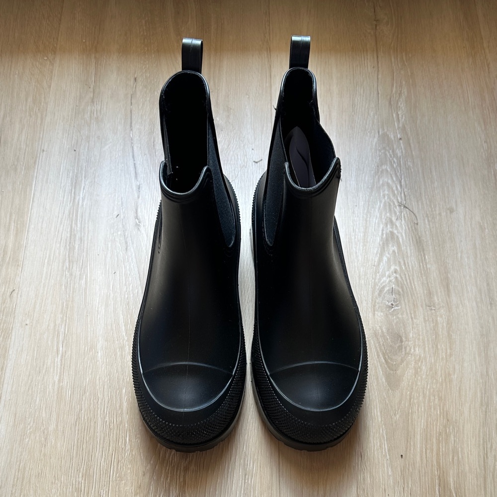 INC International Concepts Black Winter & Rain Boots